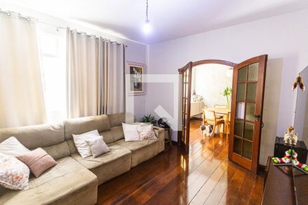 Sala de apartamento à venda com 4 quartos, 210m² em União, Belo Horizonte
