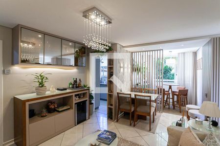 Sala  de apartamento à venda com 2 quartos, 68m² em Carmo, Belo Horizonte