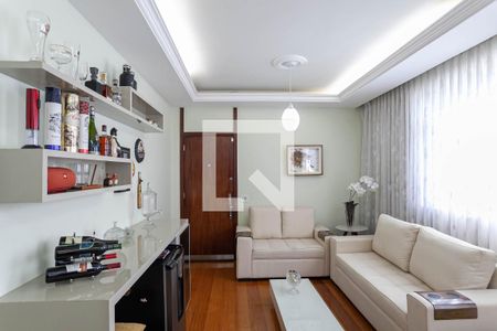 Sala de apartamento à venda com 3 quartos, 95m² em Cidade Nova, Belo Horizonte