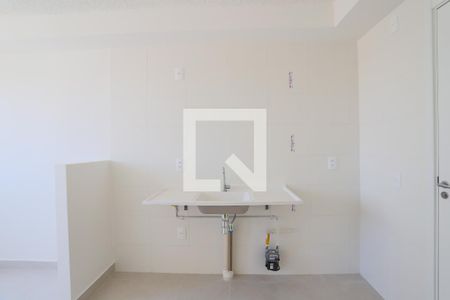 Cozinha de apartamento para alugar com 1 quarto, 24m² em Vila Cláudia, São Paulo