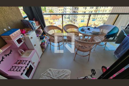 Varanda da Sala de apartamento para alugar com 2 quartos, 69m² em Cachambi, Rio de Janeiro