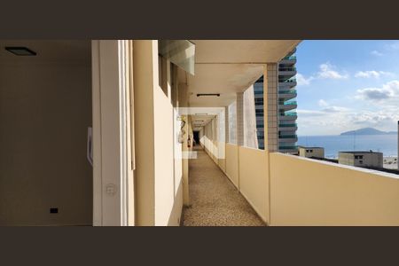 Detalhe Sala de apartamento para alugar com 2 quartos, 70m² em José Menino, Santos