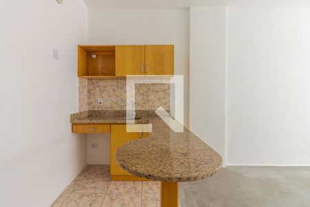 Cozinha de apartamento à venda com 1 quarto, 31m² em Centro Histórico, Porto Alegre
