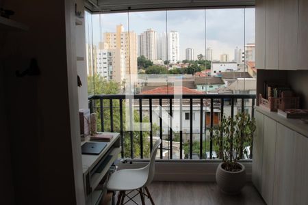 Varanda da Sala de apartamento para alugar com 2 quartos, 57m² em Lauzane Paulista, São Paulo