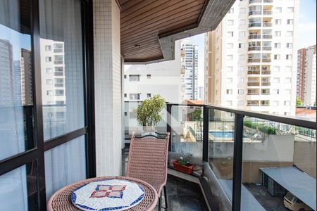 Varanda da sala de apartamento à venda com 3 quartos, 120m² em Ipiranga, São Paulo