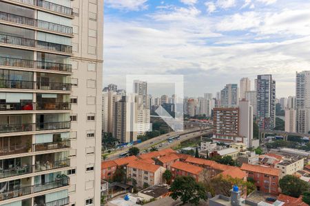 Vista Rooftop de apartamento à venda com 1 quarto, 40m² em Brooklin, São Paulo