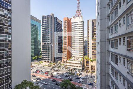 Vista da Sala de apartamento à venda com 2 quartos, 86m² em Bela Vista, São Paulo