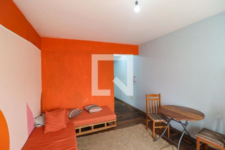 Sala e Quarto de apartamento à venda com 1 quarto, 32m² em Cidade Baixa, Porto Alegre