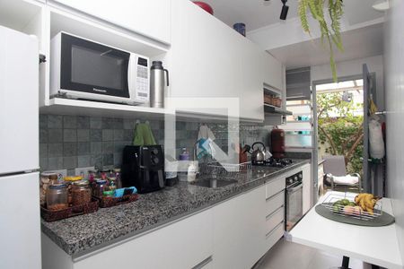 Cozinha + Área de Serviço de apartamento à venda com 1 quarto, 39m² em Cidade Baixa, Porto Alegre