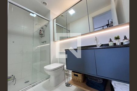 Banheiro  de apartamento à venda com 1 quarto, 34m² em São Judas, São Paulo