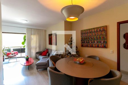 Sala de apartamento à venda com 3 quartos, 108m² em Sion, Belo Horizonte