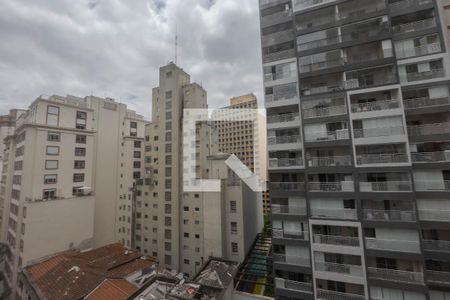 Vista de kitnet/studio à venda com 1 quarto, 34m² em Consolação, São Paulo