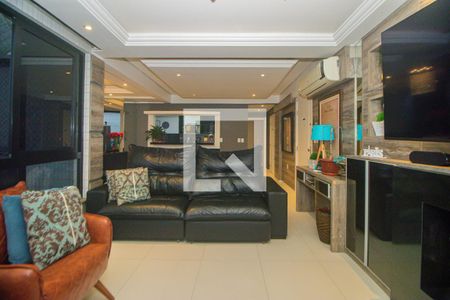Sala de apartamento à venda com 3 quartos, 120m² em Jardim Itu, Porto Alegre