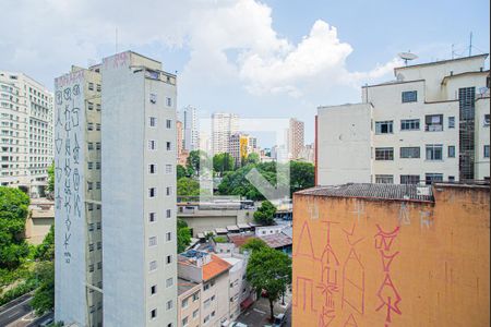 Vista da Sala de apartamento para alugar com 2 quartos, 38m² em Bela Vista, São Paulo