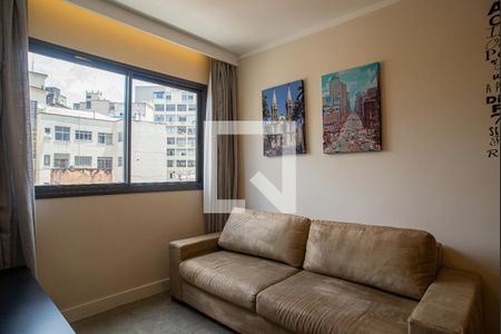 Sala de apartamento à venda com 2 quartos, 38m² em Bela Vista, São Paulo