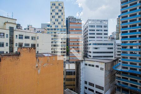 Vista da Sala de apartamento à venda com 2 quartos, 38m² em Bela Vista, São Paulo
