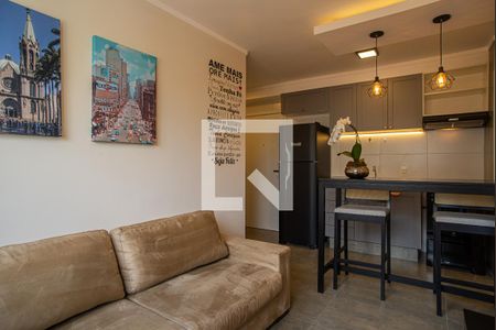 Sala de apartamento à venda com 2 quartos, 38m² em Bela Vista, São Paulo