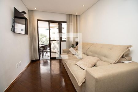 Sala, ambiente de estar  de apartamento à venda com 3 quartos, 96m² em Moema, São Paulo
