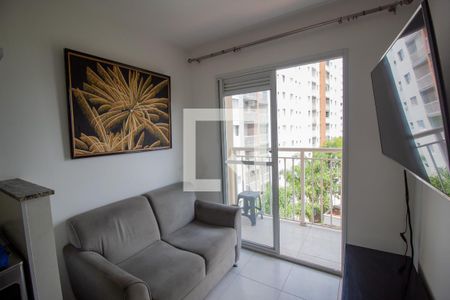 Sala  de apartamento para alugar com 1 quarto, 46m² em Jardim Prudência, São Paulo