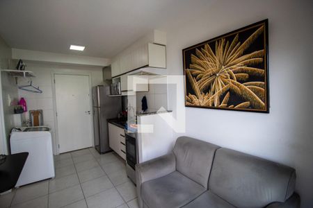 Sala  de apartamento para alugar com 1 quarto, 46m² em Jardim Prudência, São Paulo