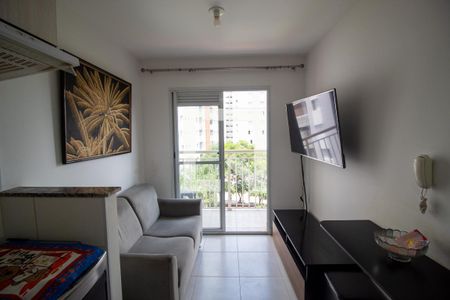 Sala  de apartamento para alugar com 1 quarto, 46m² em Jardim Prudência, São Paulo