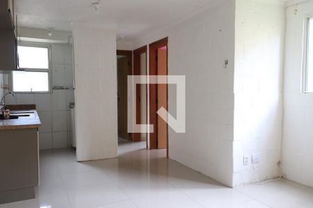 Sala/Cozinha de apartamento à venda com 2 quartos, 49m² em São João Batista, São Leopoldo
