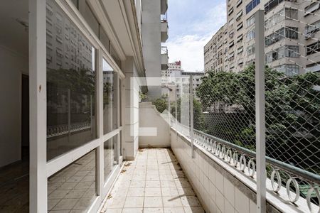 Varanda de apartamento à venda com 3 quartos, 218m² em Flamengo, Rio de Janeiro