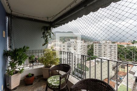 Varanda da Sala de apartamento à venda com 2 quartos, 80m² em Praca da Bandeira, Rio de Janeiro
