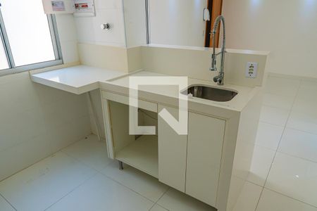 Sala/Cozinha de apartamento para alugar com 2 quartos, 44m² em Parque das Cachoeiras, Campinas