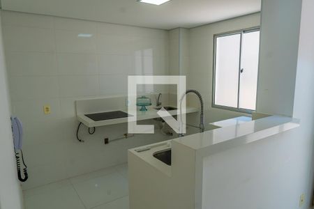 Sala/Cozinha de apartamento para alugar com 2 quartos, 44m² em Parque das Cachoeiras, Campinas