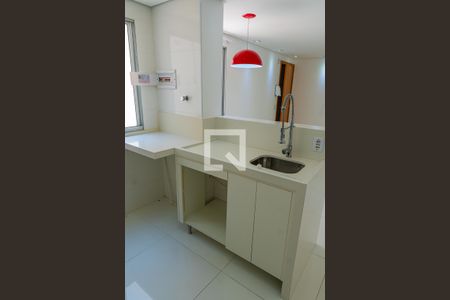 Sala/Cozinha de apartamento para alugar com 2 quartos, 44m² em Parque das Cachoeiras, Campinas