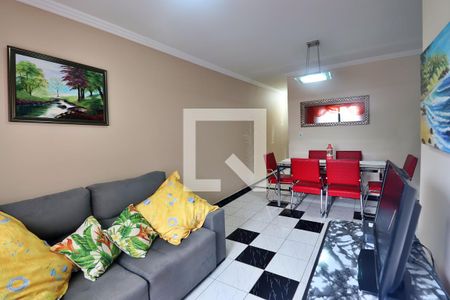 Sala de apartamento para alugar com 2 quartos, 62m² em Jardim das Maravilhas, Santo André