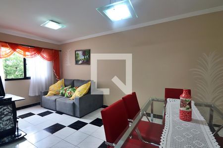 Sala de apartamento para alugar com 2 quartos, 62m² em Jardim das Maravilhas, Santo André
