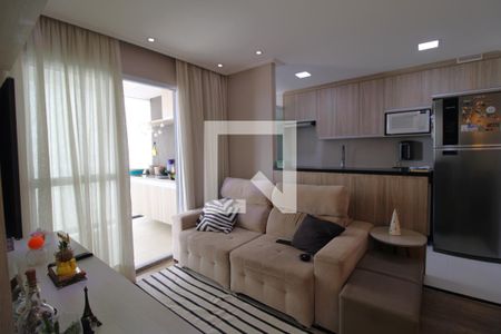 Sala de apartamento para alugar com 2 quartos, 60m² em Campininha, São Paulo
