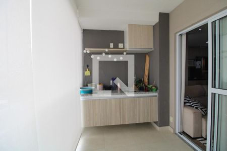 Varanda de apartamento para alugar com 2 quartos, 60m² em Campininha, São Paulo