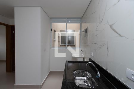 Sala/Cozinha de apartamento à venda com 1 quarto, 31m² em Vila Mazzei, São Paulo
