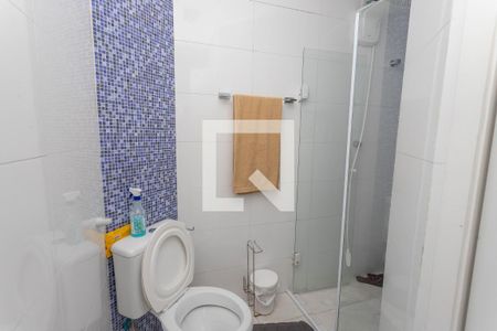 Banheiro da suíte  de apartamento à venda com 3 quartos, 84m² em Centro, Diadema