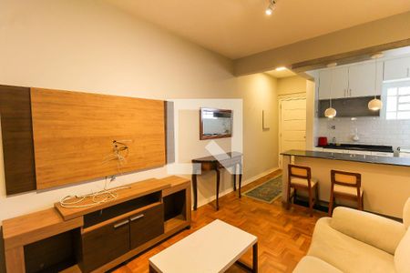 Sala de apartamento para alugar com 1 quarto, 54m² em Mooca, São Paulo