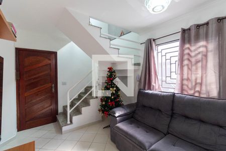 Sala de casa de condomínio à venda com 3 quartos, 110m² em Cangaiba, São Paulo