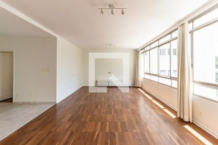 Sala 1 de apartamento à venda com 4 quartos, 218m² em Higienópolis, São Paulo