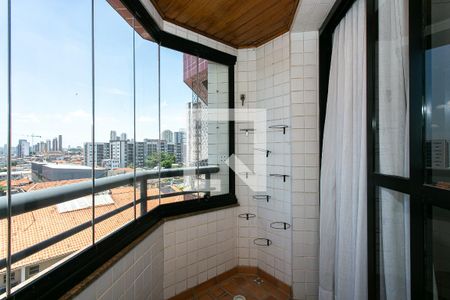 Varanda da Sala de apartamento à venda com 3 quartos, 82m² em Chácara Santo Antônio (zona Leste), São Paulo