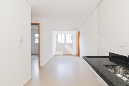 Sala e Cozinha de apartamento à venda com 2 quartos, 40m² em Vila Mazzei, São Paulo