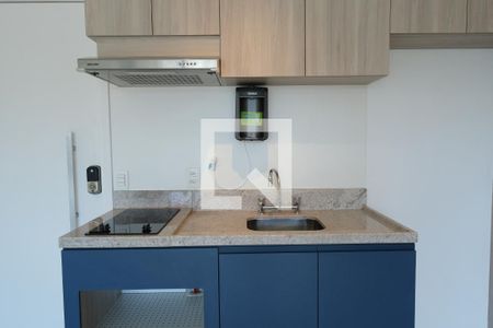 Cozinha de apartamento para alugar com 1 quarto, 34m² em Vila Madalena, São Paulo