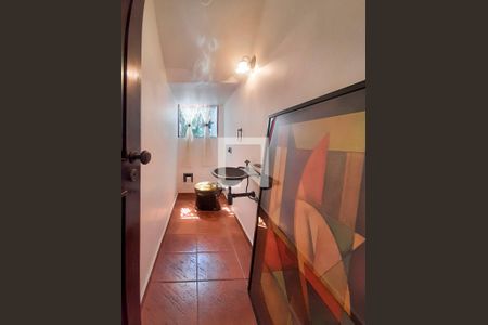 Lavabo da sala de casa de condomínio para alugar com 5 quartos, 500m² em Itanhangá, Rio de Janeiro