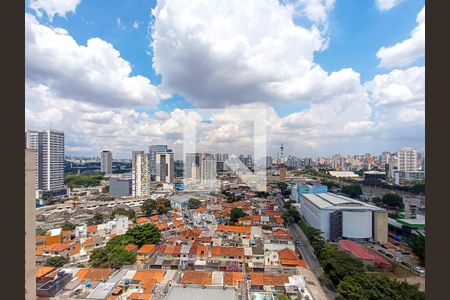 Sala - Vista de apartamento para alugar com 2 quartos, 34m² em Várzea da Barra Funda, São Paulo