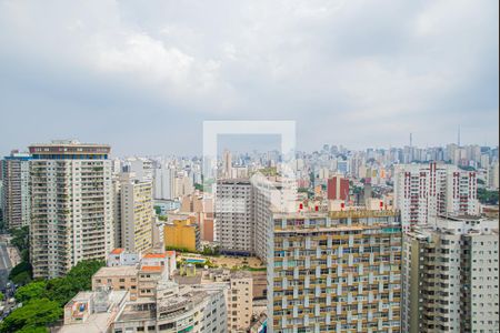 Vista da Varanda da Sala de apartamento à venda com 1 quarto, 50m² em Bela Vista, São Paulo