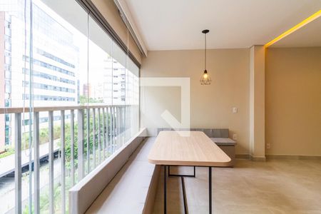 Varanda de apartamento para alugar com 1 quarto, 44m² em Paraíso, São Paulo