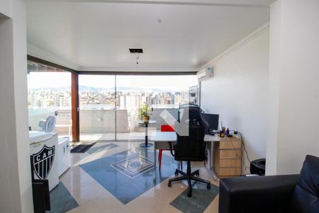 Sala 2 Cobertura de apartamento à venda com 3 quartos, 174m² em Palmares, Belo Horizonte