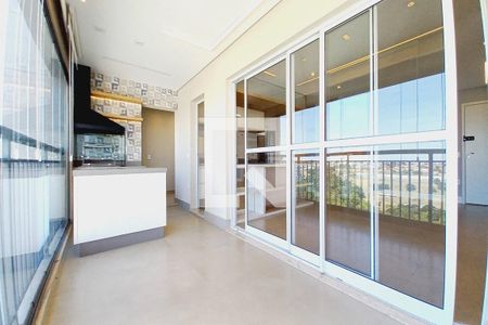 Varanda gourmet de apartamento à venda com 3 quartos, 130m² em Swiss Park, Campinas