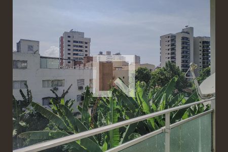 Varanda da Sala de apartamento para alugar com 3 quartos, 82m² em Jardim Tejereba, Guarujá